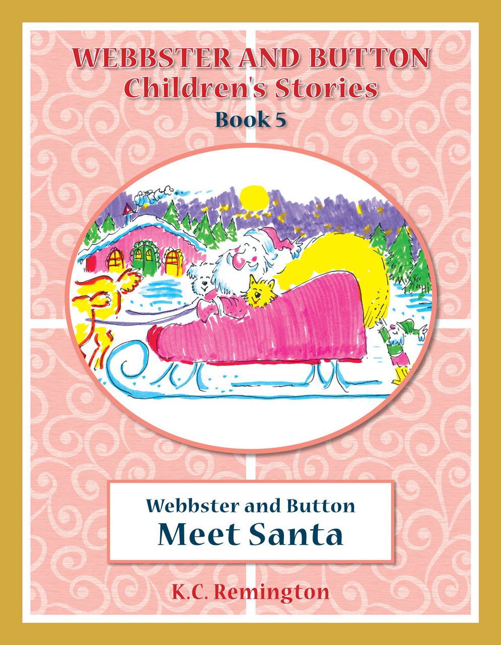 Webbster and Button Meet Santa