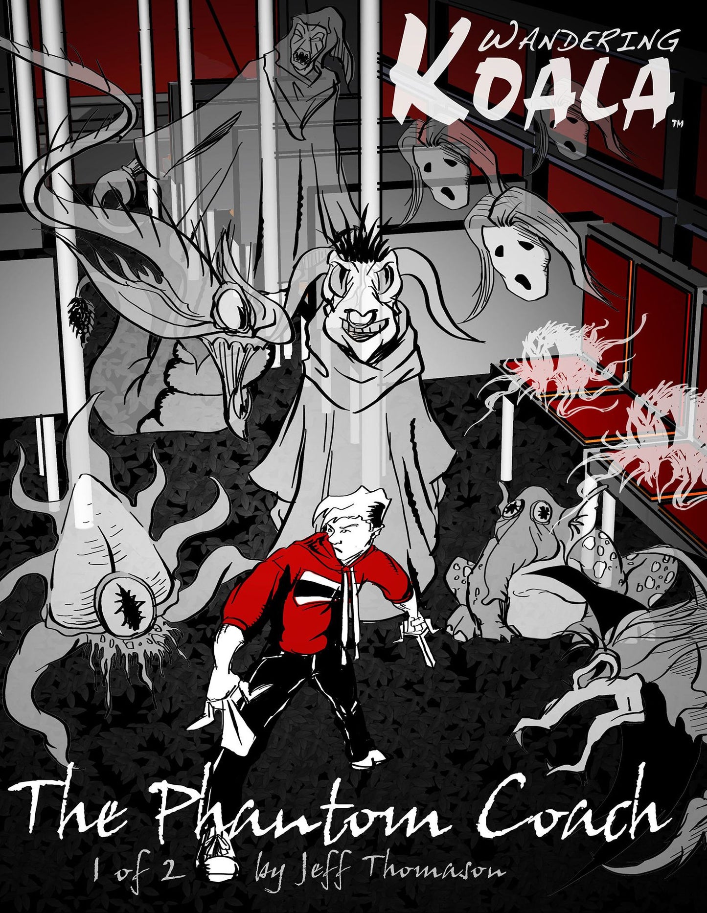 Wandering Koala rides The Phantom Coach comic 1