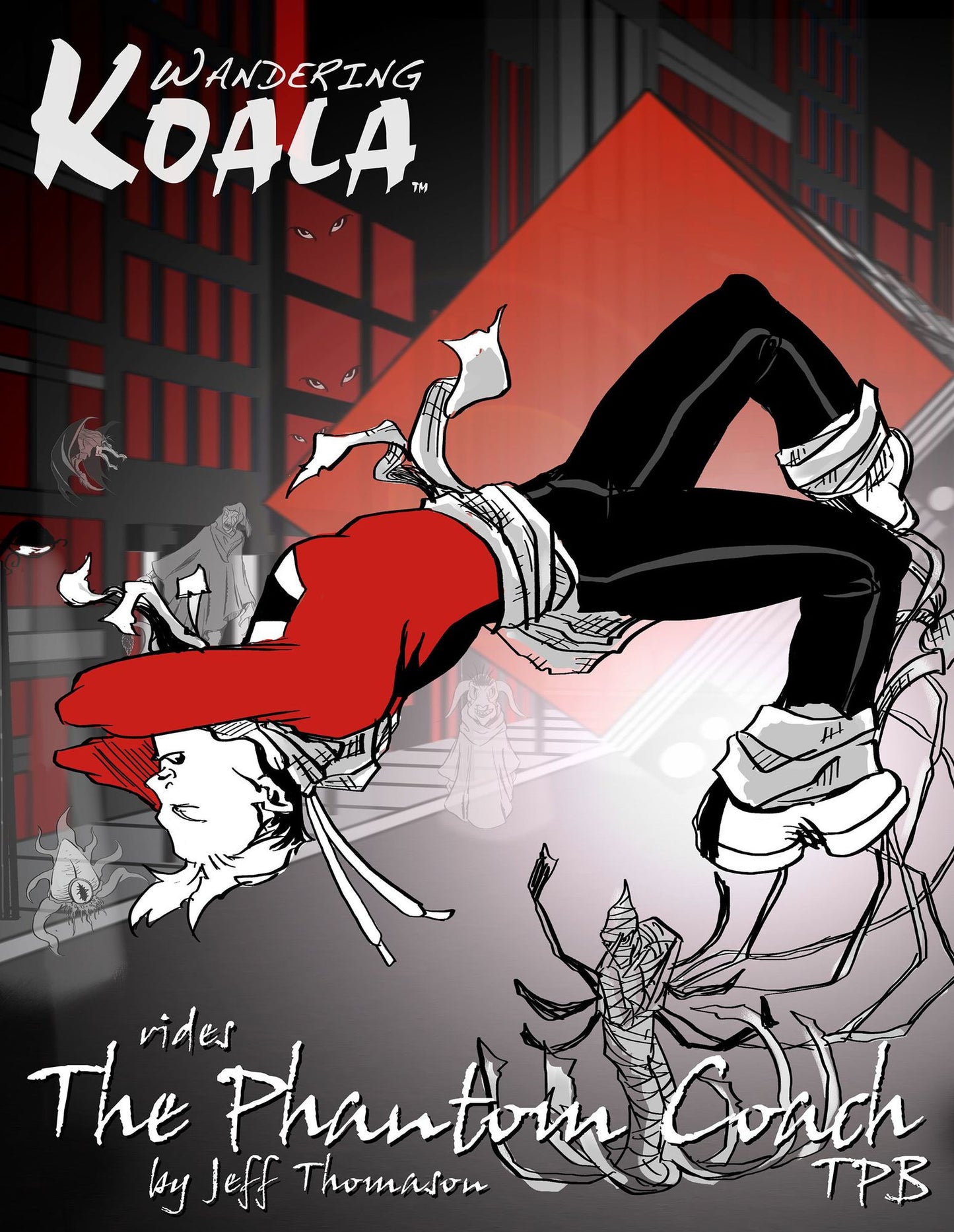 Wandering Koala rides The Phantom Coach TPB