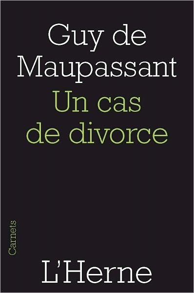 Un cas de divorce