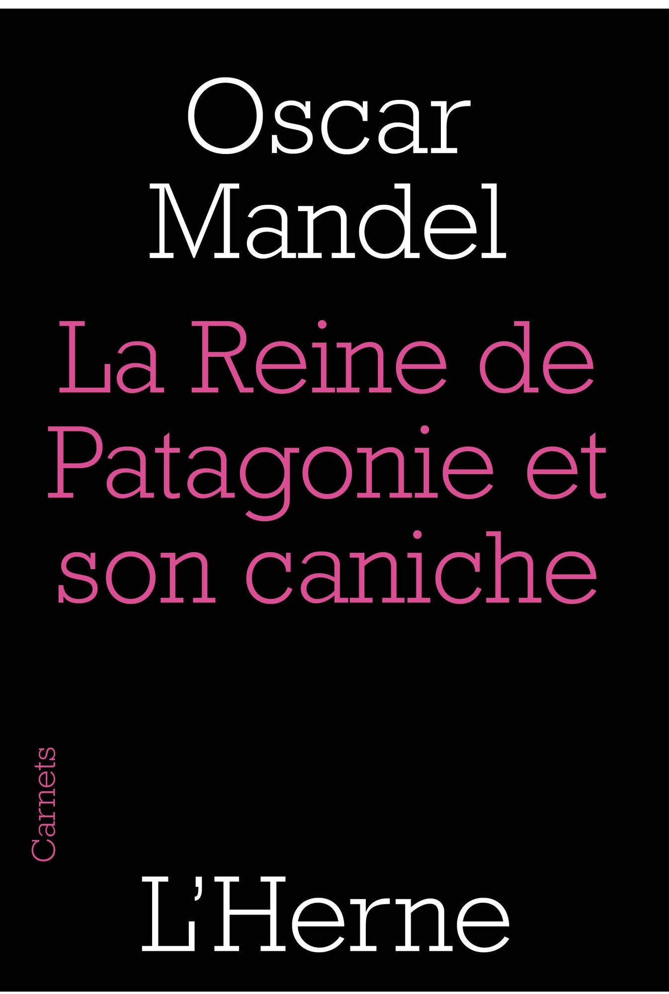 La reine de Patagonie et son caniche