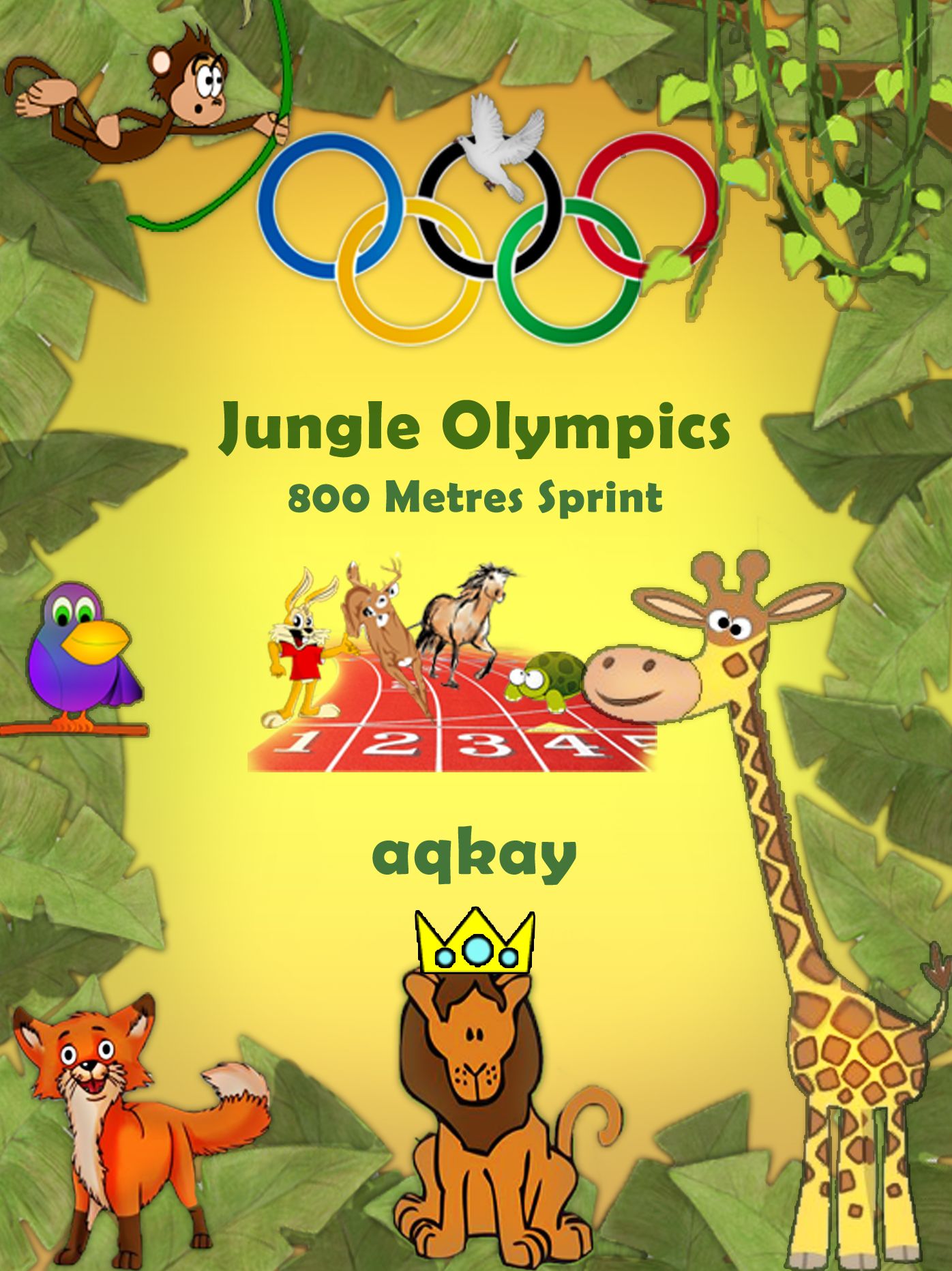 Jungle Olympics-800 Metres Sprint