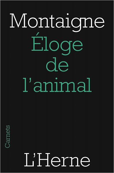 Éloge de l'animal