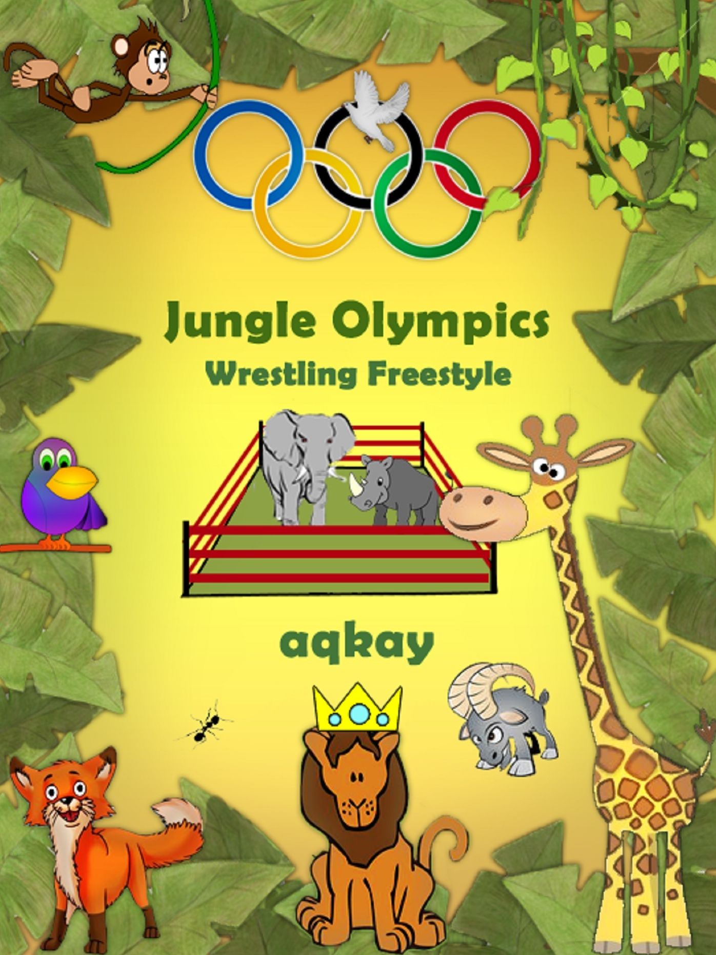 Jungle Olympics-Wrestling Freestyle