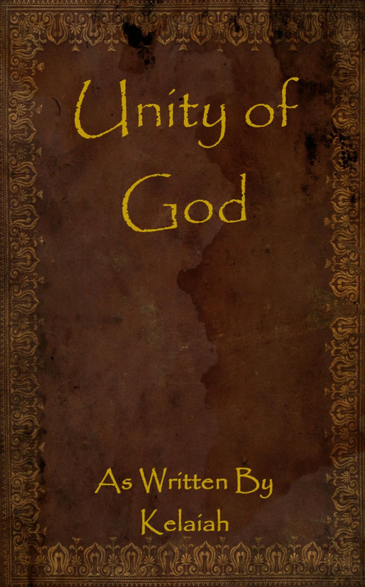 Unity of God