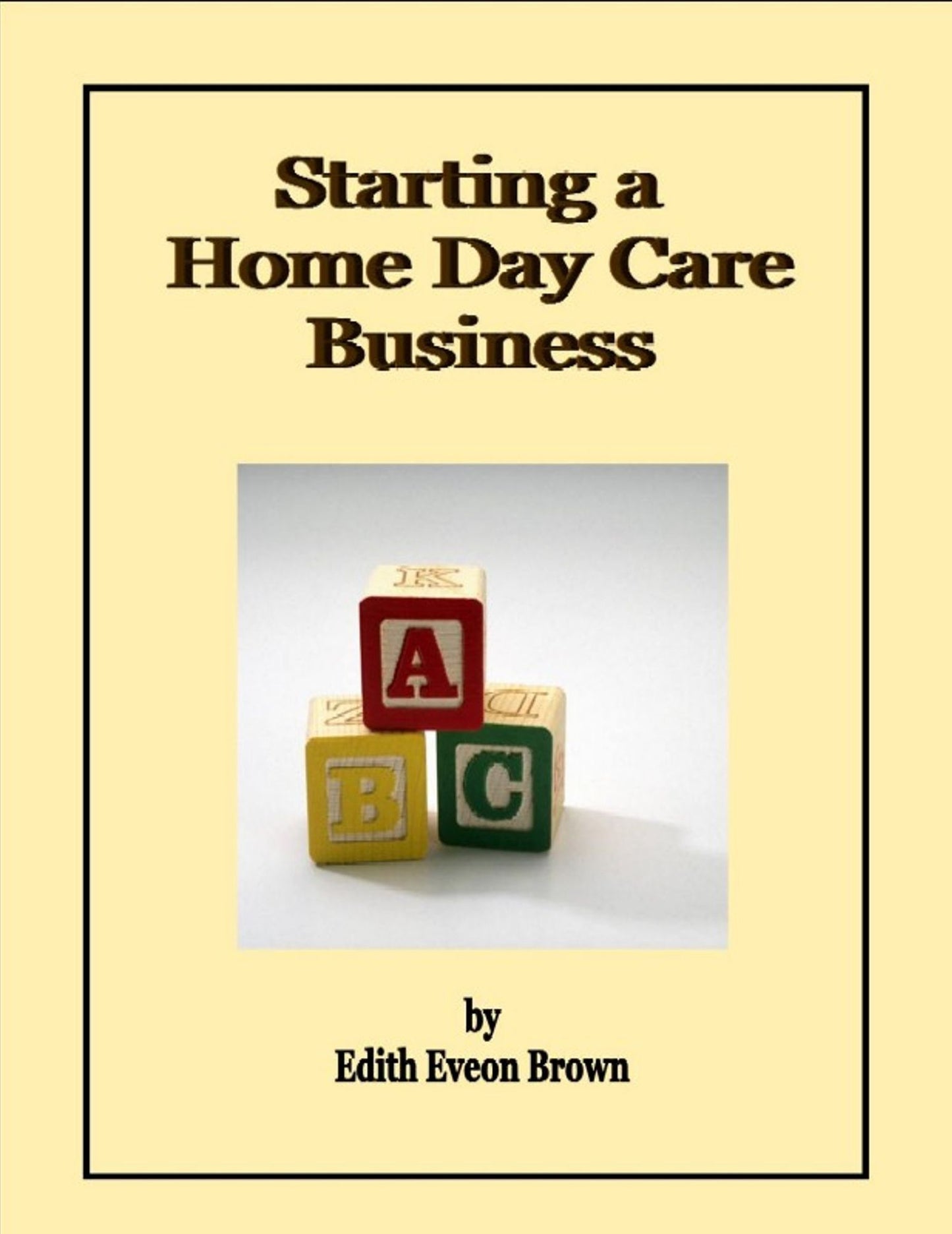 Starting a Home Day Care Business