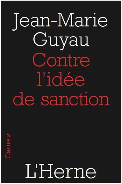 Contre l'idée de sanction