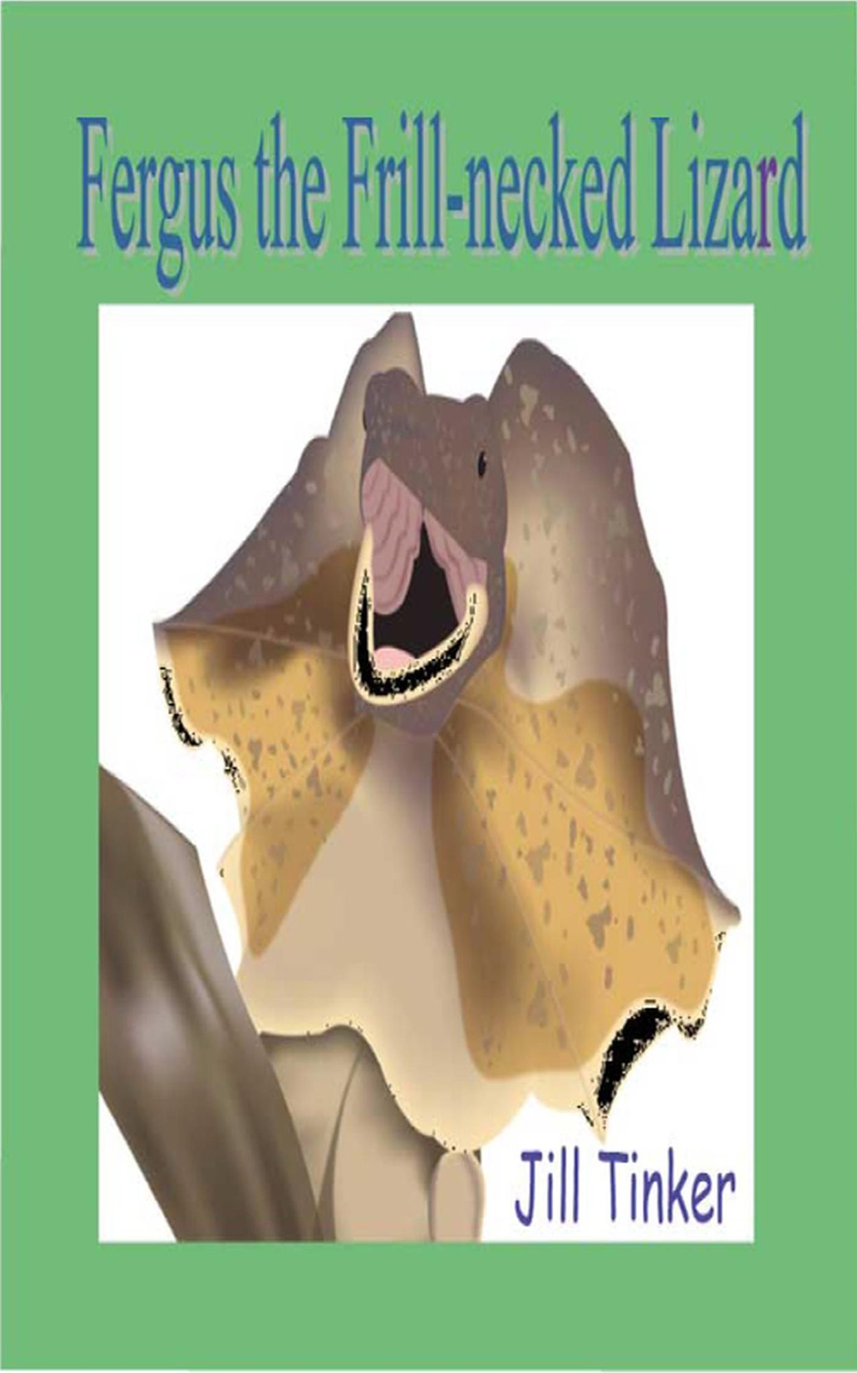 Fergus the frill-necked lizard
