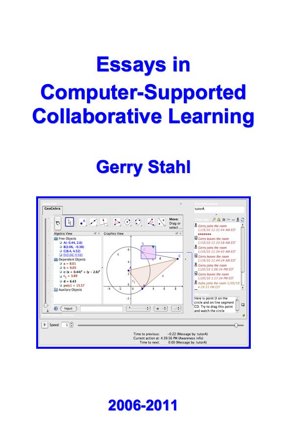 Essays in Computer-Supported Collaborative Learning