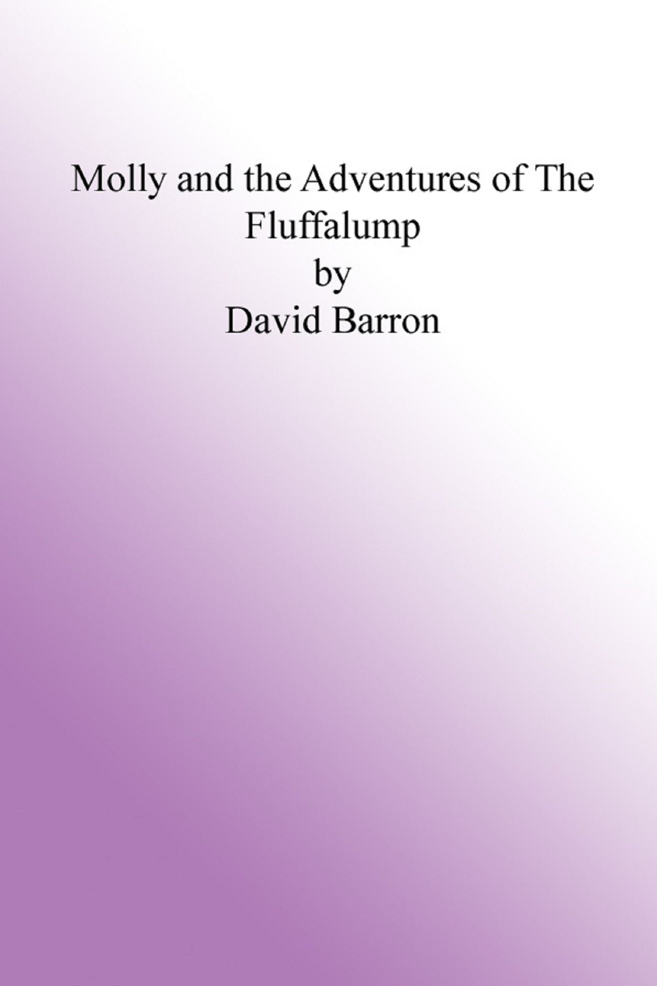 Molly and the adventures of the Fluffalump