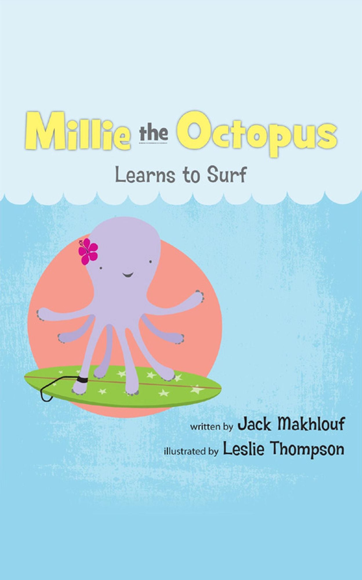 Millie the Octopus Learns to Surf