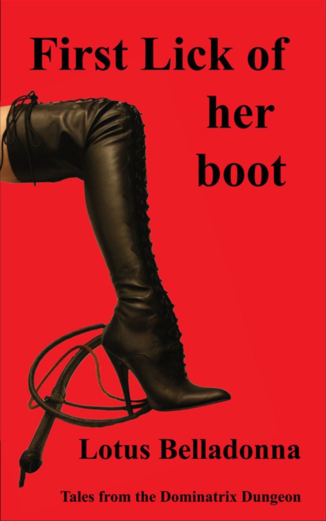 First lick of the boot