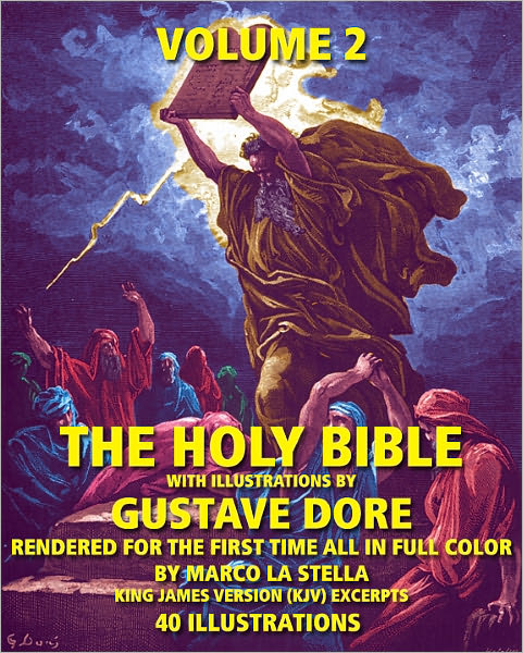 The Holy Bible Illustrated by Gustave Dore' in Full Color: Volume 2 of 6