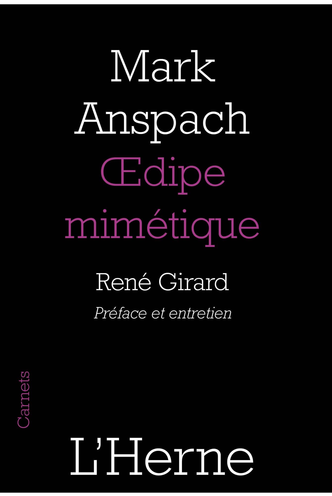 OEdipe mimetique