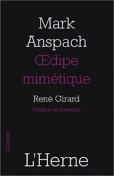 OEdipe mimetique