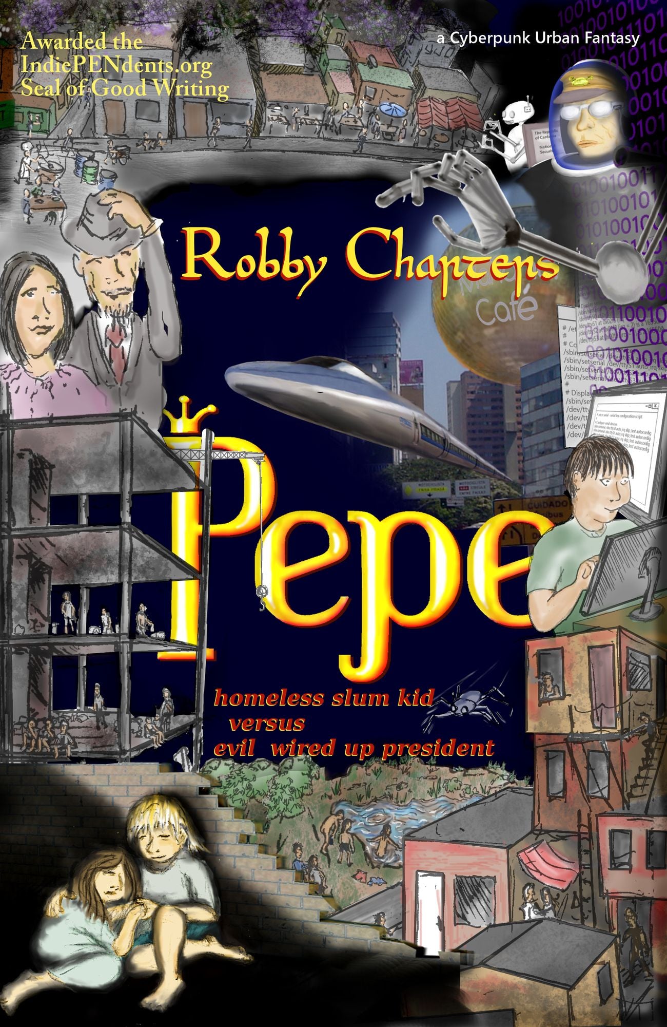 Pepe: Homeless Slum Kid Versus Evil Wired Up President
