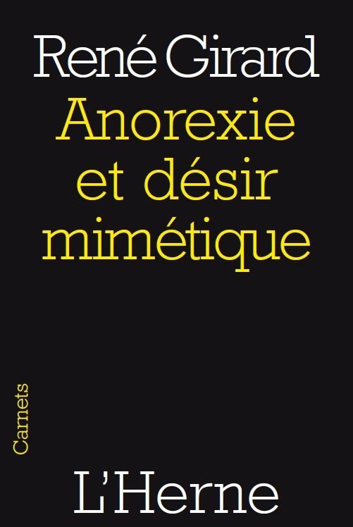 Anorexie et désir mimétique