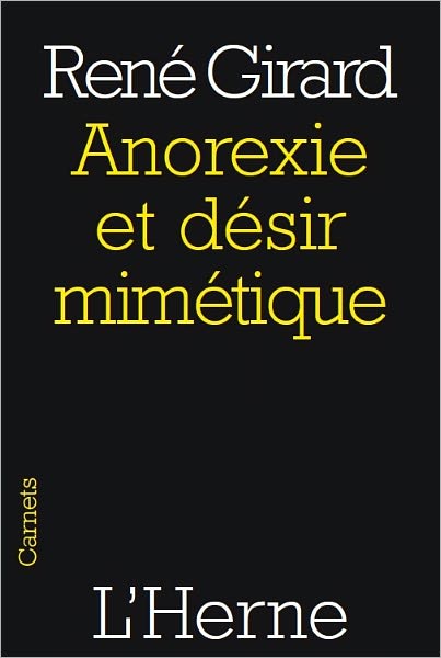 Anorexie et désir mimétique