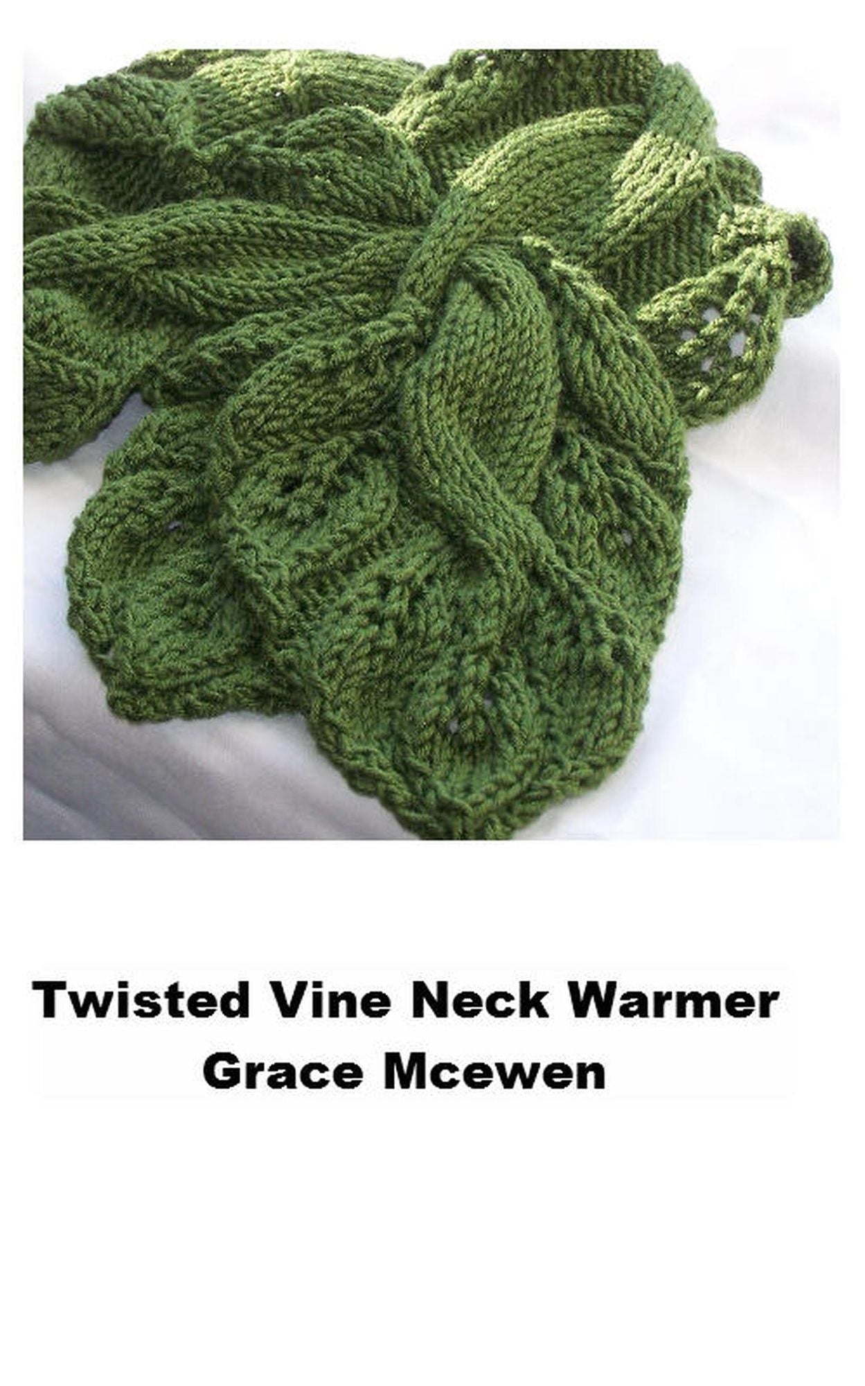 Twisted Vine Neckwarmer