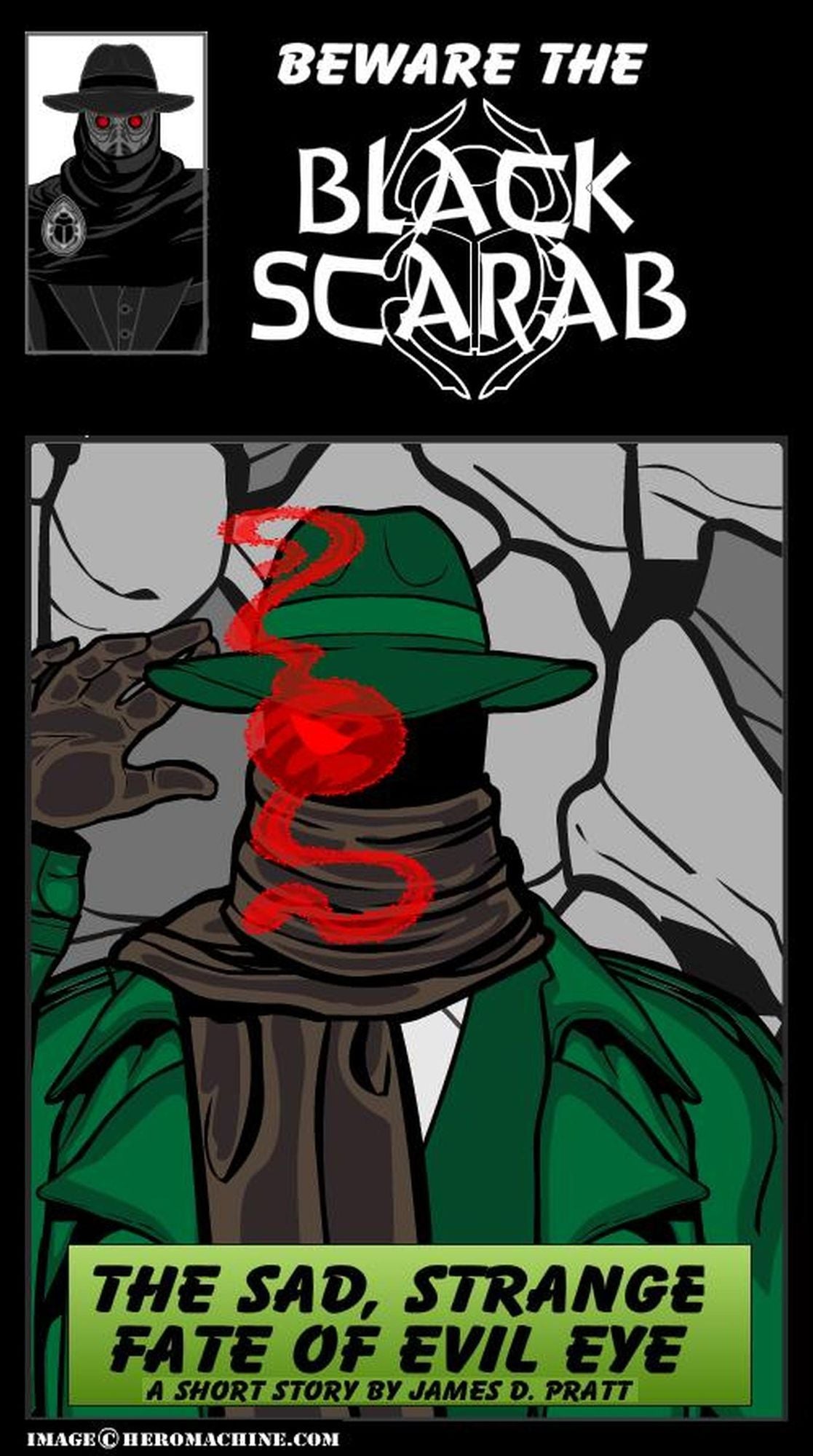 The Black Scarab in "The Sad, Strange Fate of Evil Eye"
