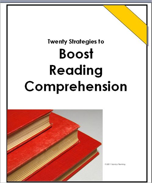 Twenty Strategies to Boost Reading Comprehension