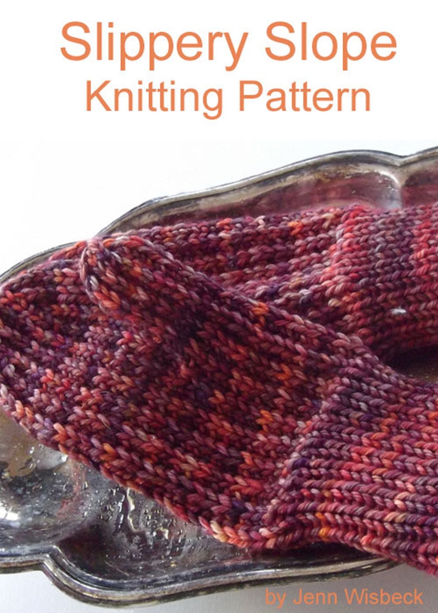 Slippery Slope Mitten Knitting Pattern