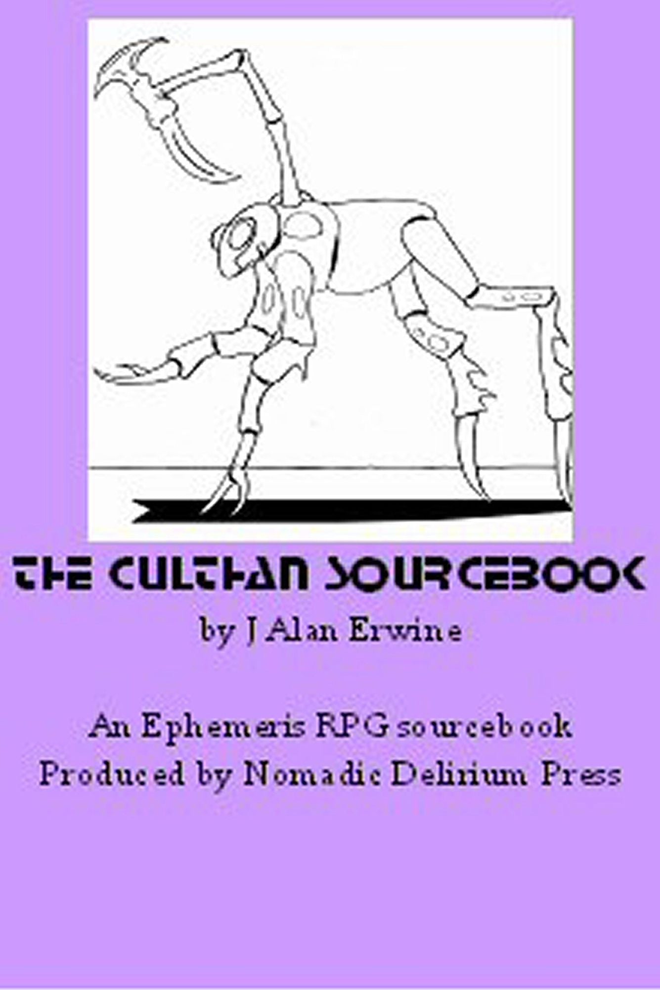 The Culthan Sourcebook: An Ephemeris RPG supplement