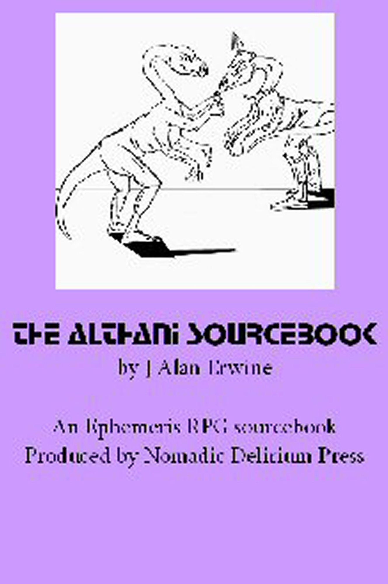 The Althani Sourcebook: An Ephemeris RPG supplement