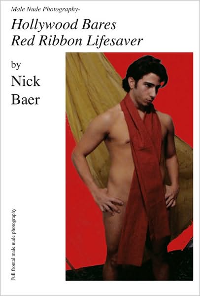 Male Nude Photography- Hollywood Bares Red Ribbon Lifesaver