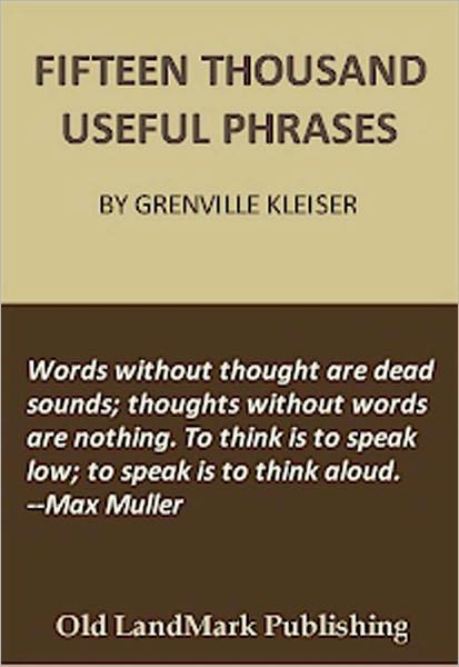 Fifteen Thousand Useful Phrases