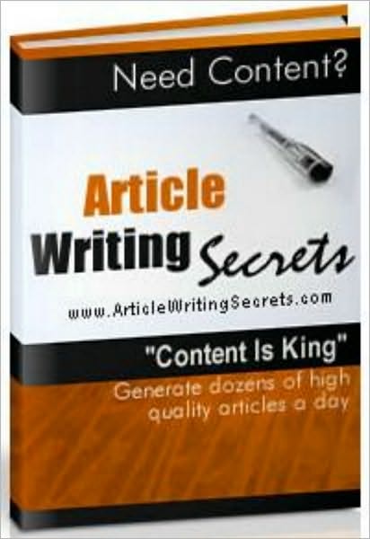 Article Writing Secrets