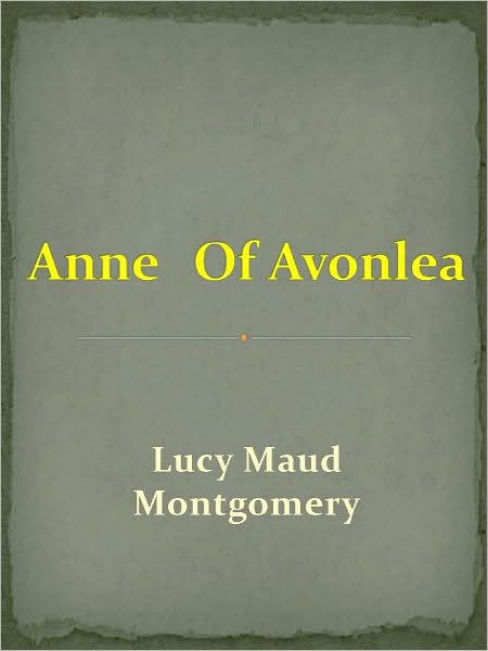 Anne Of Avonlea