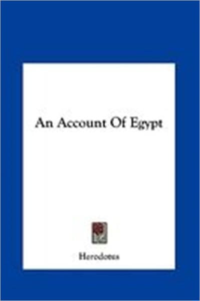 An Account of Egypt