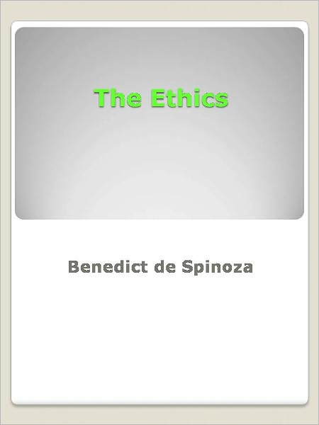 The Ethics