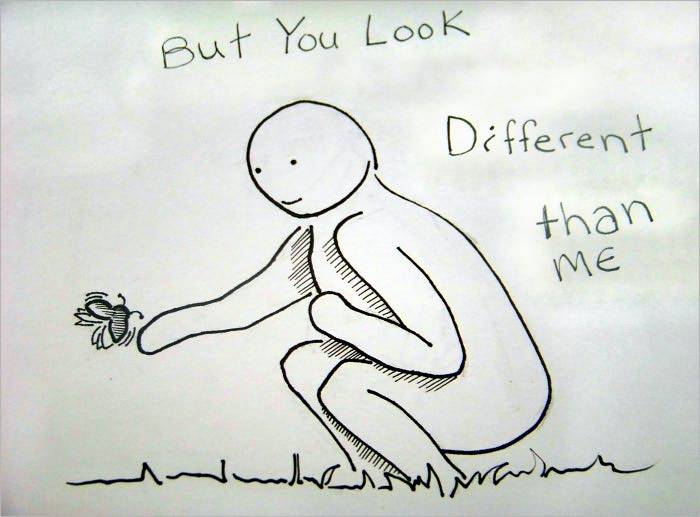 But You Look DIfferent Than Me