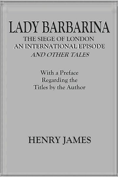 LADY BARBARINA and other tales