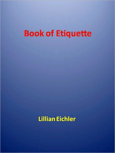 Book of Etiquette