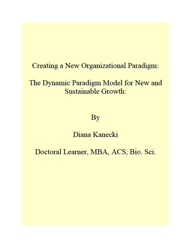 Creating a New Organizational Paradigm