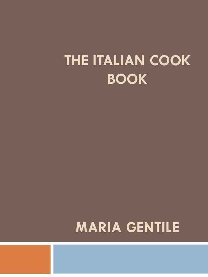 The Italian Cook Book