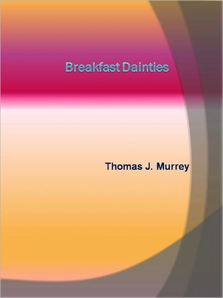 Breakfast Dainties