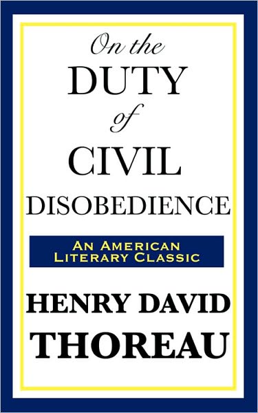 ON THE DUTY OF CIVIL DISOBEDIENCE