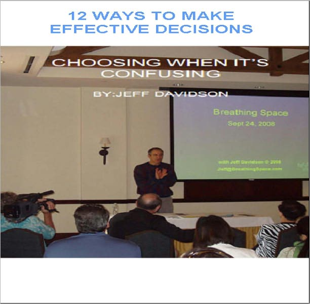 12 Ways to Make Effective Decisions