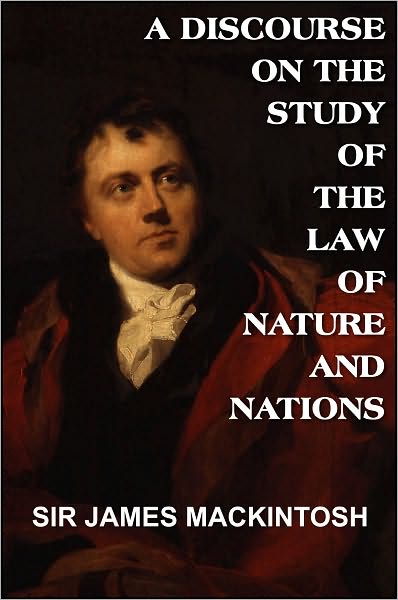 A Discourse on the Study of the Law of Nature and Nations