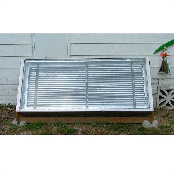 Build an Extreme Green Solar Hot Water Collector
