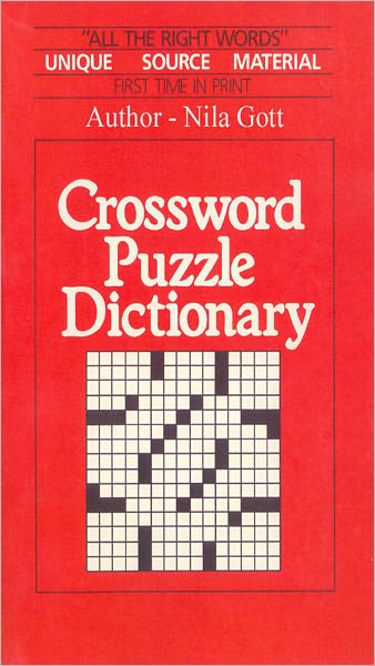 crossword puzzle dictionary