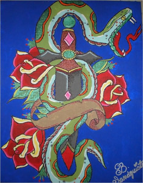 Traditional Tattoo Washcloth Set