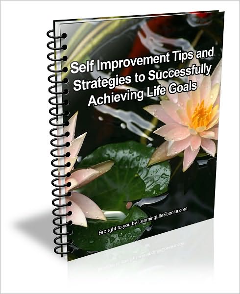 Self Improvement Tips and Strategies to Sucessfully Achieving Life Goals