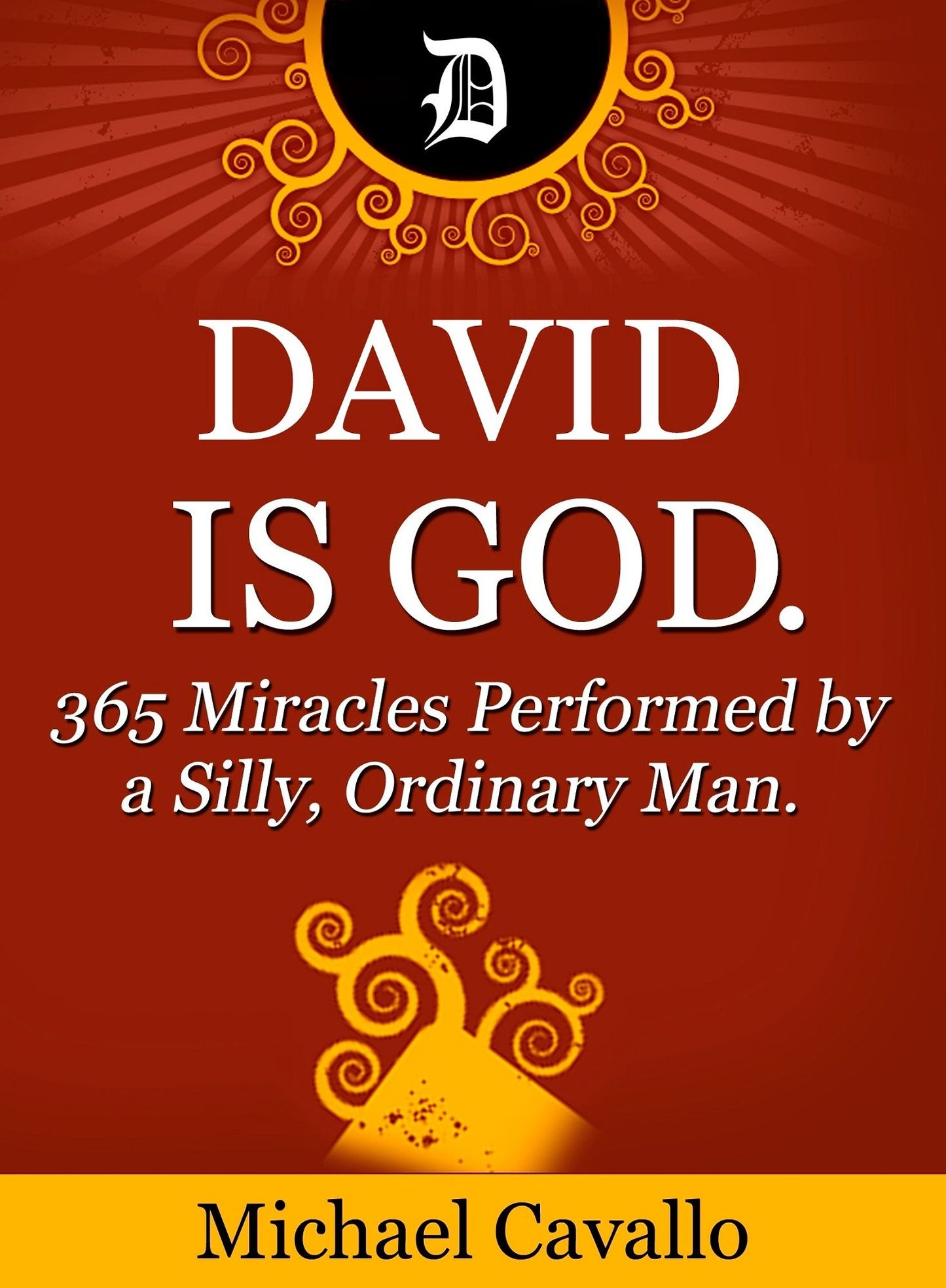 David is God. 365 Miracles Performed by a Silly, Ordinary Man.