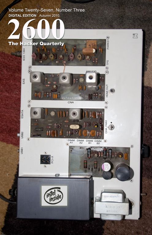 2600 Magazine - The Hacker Quarterly - Digital Edition - Autumn 2010