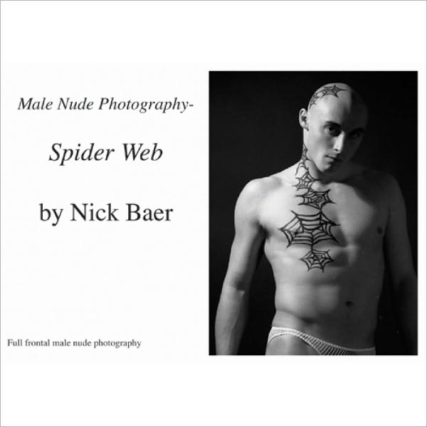 Male Nude Photography- Spider Web